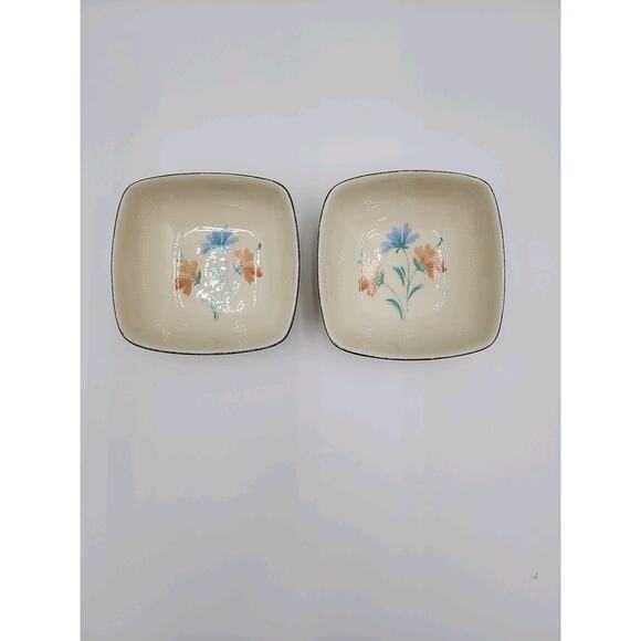 Lenox Provencal Garden Rounded Square Dipping Bowls, Set of 2 - Picture 11 of 11